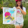Fast As I Could Neon Tee - Image 2