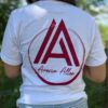 America Allen Maroon Logo Tee - Image 2