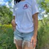 America Allen Maroon Logo Tee